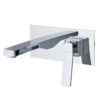 Cortina Wall Mounted Single Lever Mixer with Spout - Chrome