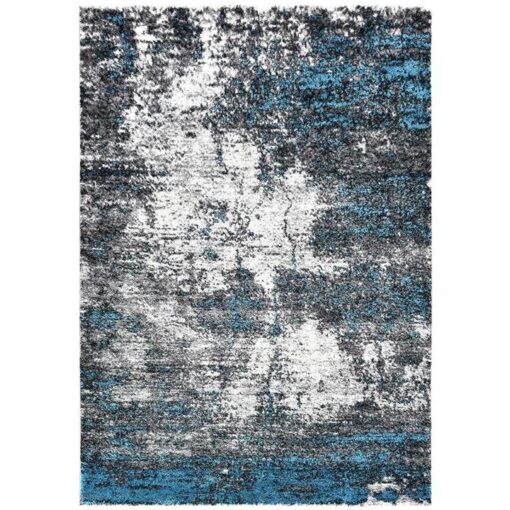 Dahlia No.651 Modern Rug, 330x240cm, Turquoise