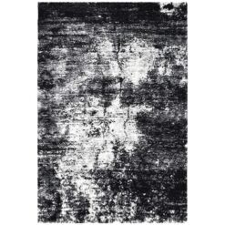 Dahlia No.651 Modern Rug, 380x280cm, Black
