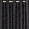 Damask Blockout Eyelet Curtain 165x220cm