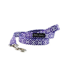 Dan & Sam Polyester Webbing Lead For Dogs - Purple Delight 2.5 X 150cm - Large