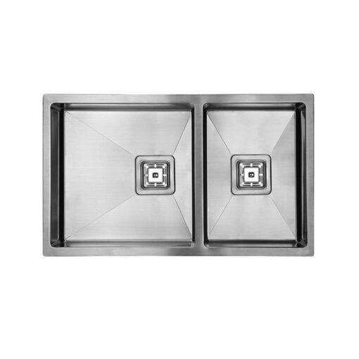 Dante Stainless Steel Sink - 760mm 1+3/4 Bowl - 1.5mm Thick