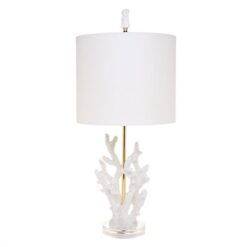 Daphne Faux Coral Base Table Lamp