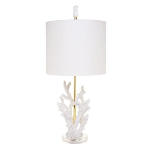 Daphne Faux Coral Base Table Lamp