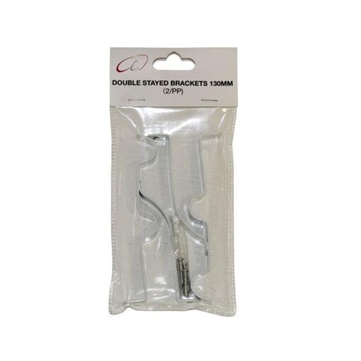 Double Stayed Brackets 130mm (2pp)