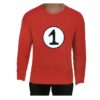 Dr. Seuss Adult Cat In The Hat Thing 1 Dr Seuss Red Top Party Costume Book Week - S