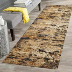 Dream Scape 860 Rust Runner By Rug Culture - 300x80cm RUNNER