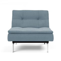 Dublexo chair with chrome leg - innovation living