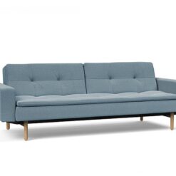Dublexo king single sofa bed with fabric arms - innovation living