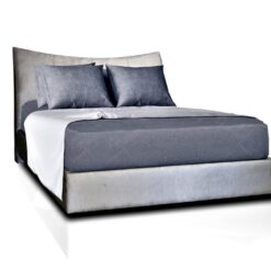 Duke floating custom upholstered bed frame
