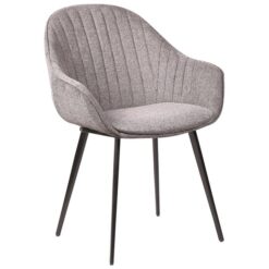 Eford Fabric Dining Chair, Grey