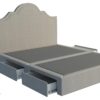 Ella custom bed with choice of storage bases