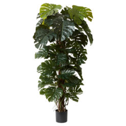 Elme Potted Artificial Monstera Totem, 180cm