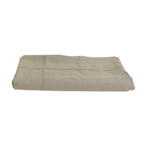 Emilie Linen Duvet Cover, Queen, Sand