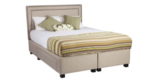 Emirates custom bed frame with choice of storage base