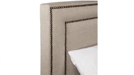 Emirates custom studded headboard