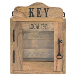 Emory Mango Wood Wall Hanging Key Holder