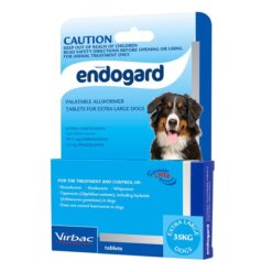 Endogard For Dogs For Extra Large Dogs 35kg (Blue) 2 Tablet