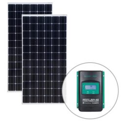 Enerdrive 2 x 200W 24V Fixed Solar Panel, Twin Pack