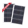 Enerdrive 2 x 20W Fixed Solar Panel Twin Pack