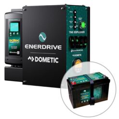 Enerdrive 4WD Canopy Explorer System with 125AH Lithium Battery, ePRO Plus Battery Monitor, Driver Side Installation