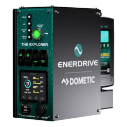 Enerdrive 4WD Canopy Explorer System with Simarine Battery Monitor & Quad Shunt Module, Passenger Side Installation