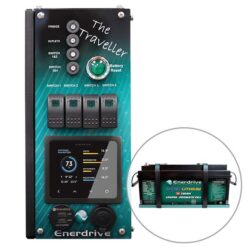 Enerdrive 4WD Canopy Traveller System with 300Ah Lithium Battery, Simarine Battery Monitor, Driver Side Installation