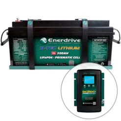 Enerdrive B-TEC 300Ah Lithium Battery & Charger Bundle