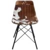 Escort Cowhide Side Chair