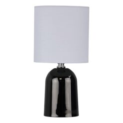 Espen Metal Base Touch Table Lamp, Gunmetal