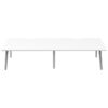 Eternity Office Desk, 2 Person, 240cm, White