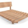 European custom timber floating bed frame
