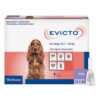 Evicto Spot-On (Selamectin) For Medium Dogs 10-20kg (Blue) 4 Pack