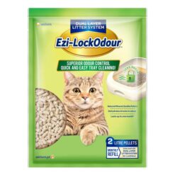 Ezi-Lockodour Natural Mineral Zeolite Cat Litter Pellets 2 Litres