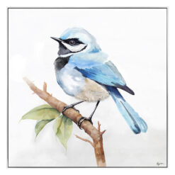 "Feathery Flirtation" Framed Canvas Wall Art Painting, Type B, 83cm