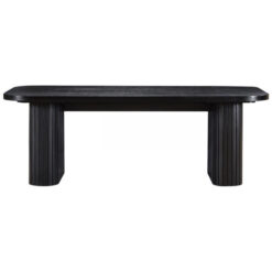 Felna Wooden Coffee Table, 130cm, Black