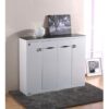 Findon High Gloss 4 Door 2 Drawer Shoe Cabinet
