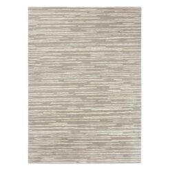 Florence Broadhurst Slub Hand Tufted Designer Wool Rug, 240x170cm, Mist