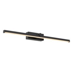 Foley IP44 Aluminium LED Vanity / Picture Light, CCT, Medium, Black