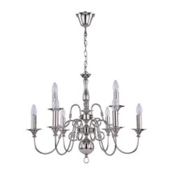 Ganeed Metal Chandelier, Large