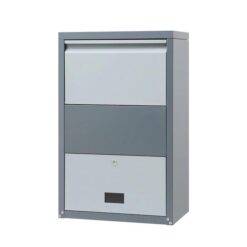 Garden Parcel Letterbox Drop Box Package Grey