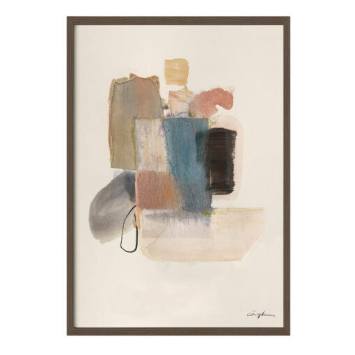 "Gateway" Framed Abstract Canvas Wall Art Painting, Type A, 100cm