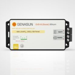 Genasun MPPT 8A 12V Lead-Acid Solar Charge Controller, Voltage Boost