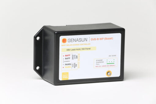 Genasun MPPT 8A 12V Lithium Solar Charge Controller, Waterproof Voltage Boost