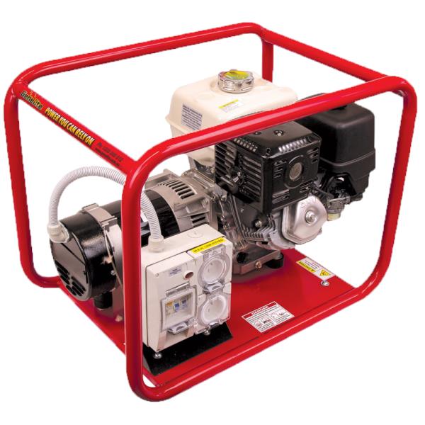 Genelite Honda 7.5kVA Generator Worksite Approved Genelite Honda 7.5kVA Generator Worksite Approved