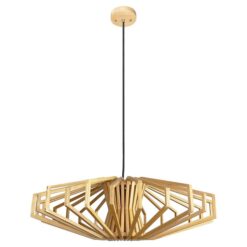 Geo Wooden Pendant Light