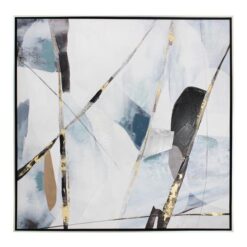"Gotye" Framed Abstract Canvas Wall Art, No.2, 80cm