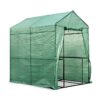 Green Fingers Greenhouse 1.2x1.9x1.9M Walk in Green House Tunnel Plant Garden Shed 4 Shelves Greenfingers Greenhouse 1.2x1.9x1.9M Walk in Green House Tunnel Plant Garden Shed 4 Shelves