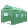 Greenfingers Greenhouse 3.5x2x2M Walk in Green House Tunnel Plant Garden Shed