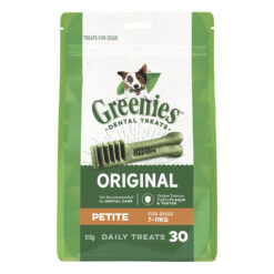 Greenies Original Dental Dog Treats Petite 7 - 11kg 510 Gm